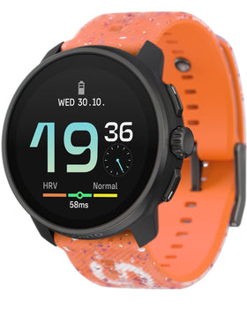 SUUNTO Race S front view with AMOLED display for clear outdoor readability.