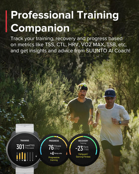 SUUNTO Race S navigation tools include route tracking and find-back