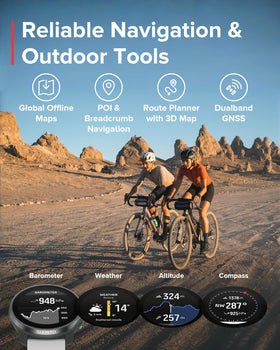 SUUNTO Race S offline maps provide global navigation without phone