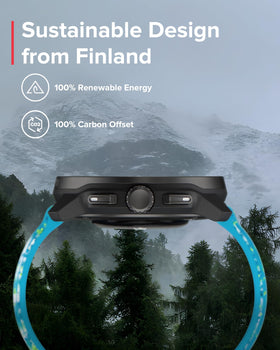 SUUNTO Race S training insights screen with AI Coach analytics.