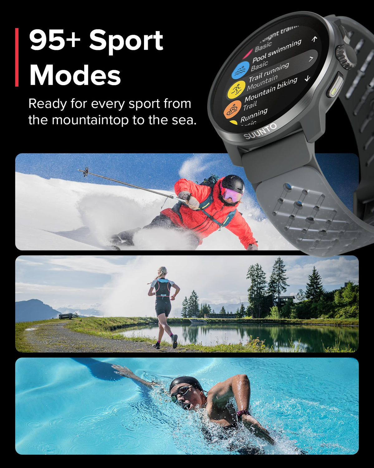 SUUNTO Race S wellbeing tracking supports sleep and training awareness