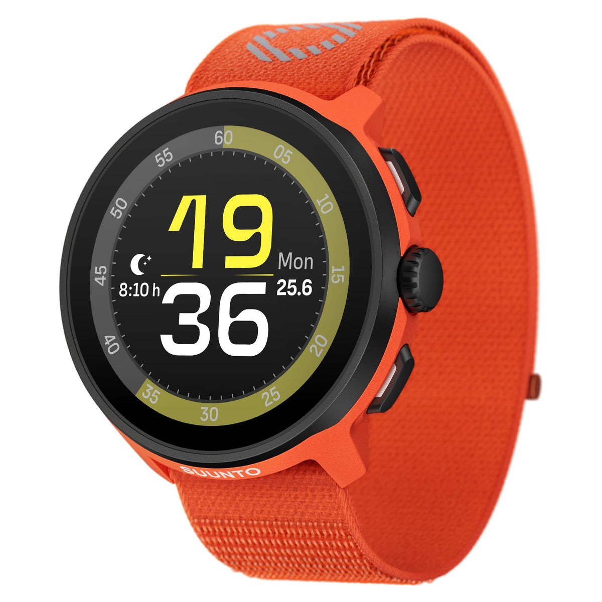 SUUNTO Run with AMOLED display for bright visibility during workouts