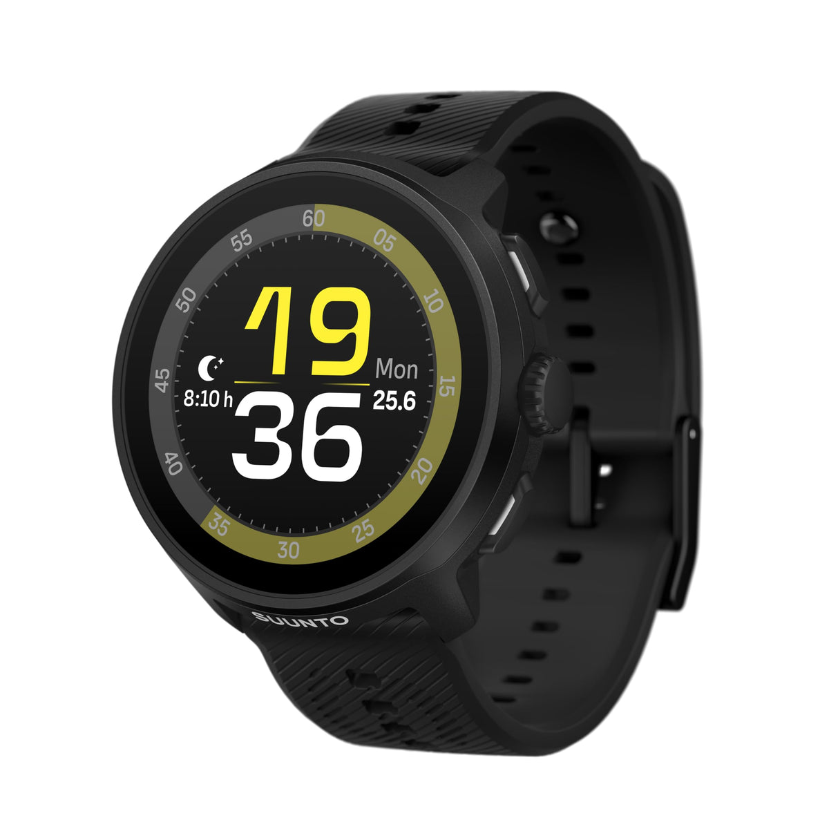 SUUNTO Run AMOLED display offers clear metrics at a glance for runners