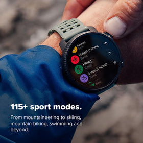 SUUNTO Vertical 2 smartwatch showing long battery life for days