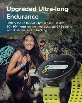 SUUNTO Vertical dual-band GPS delivers precise tracking in harsh terrain