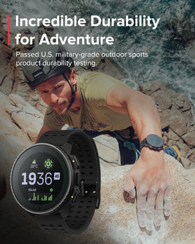 SUUNTO App syncs workouts and training data for deeper insights.