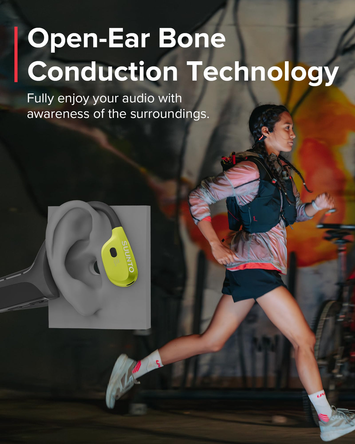 SUUNTO Wing Bluetooth wireless setup for stable workout streaming.