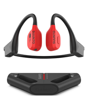 SUUNTO Wing bone conduction technology for safe awareness during workouts.