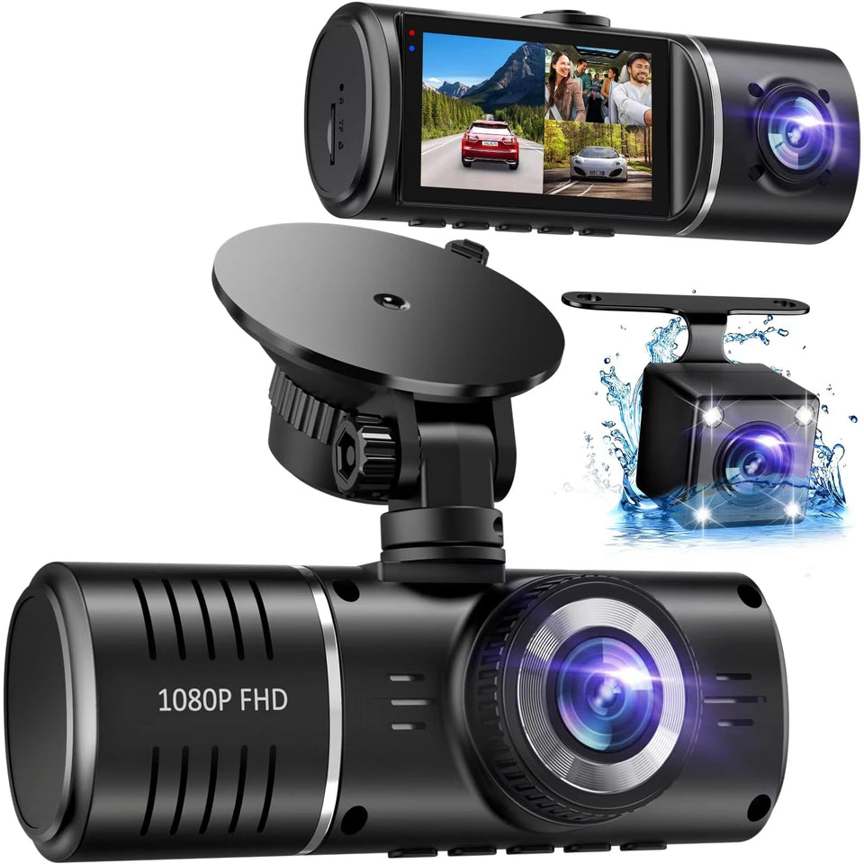 SUVCON dash cam front camera with 170° view for broad road awareness