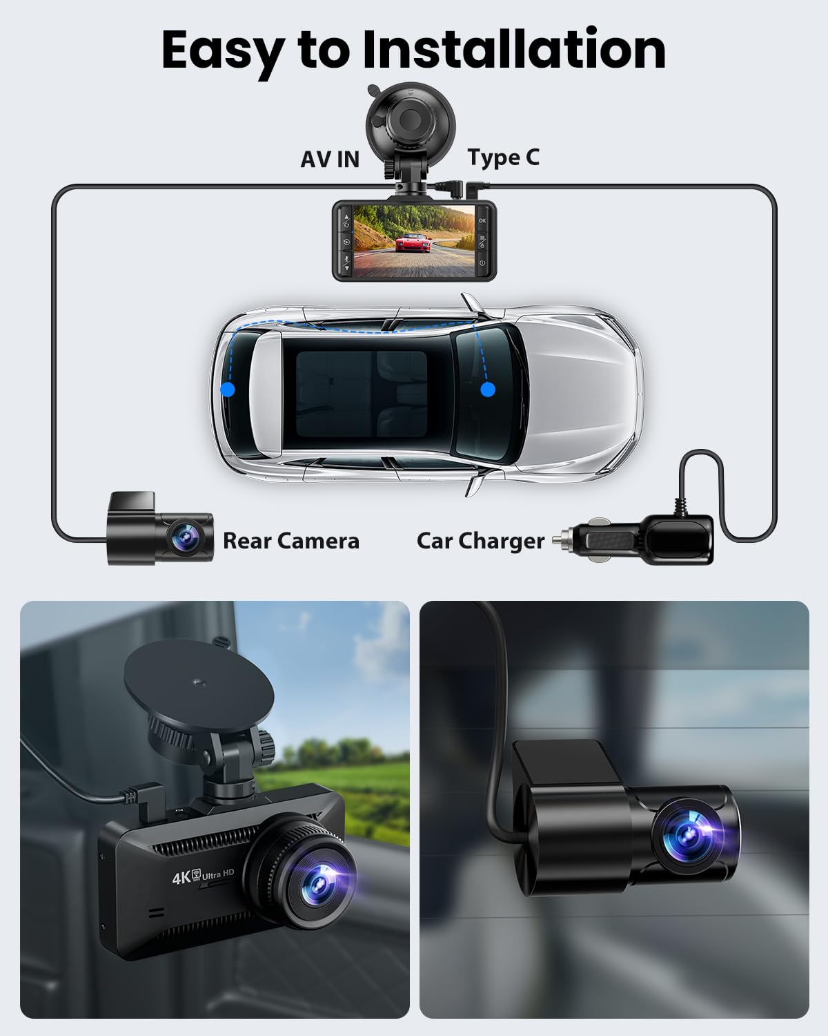 SUVCON WDR improves detail in high contrast and low light.