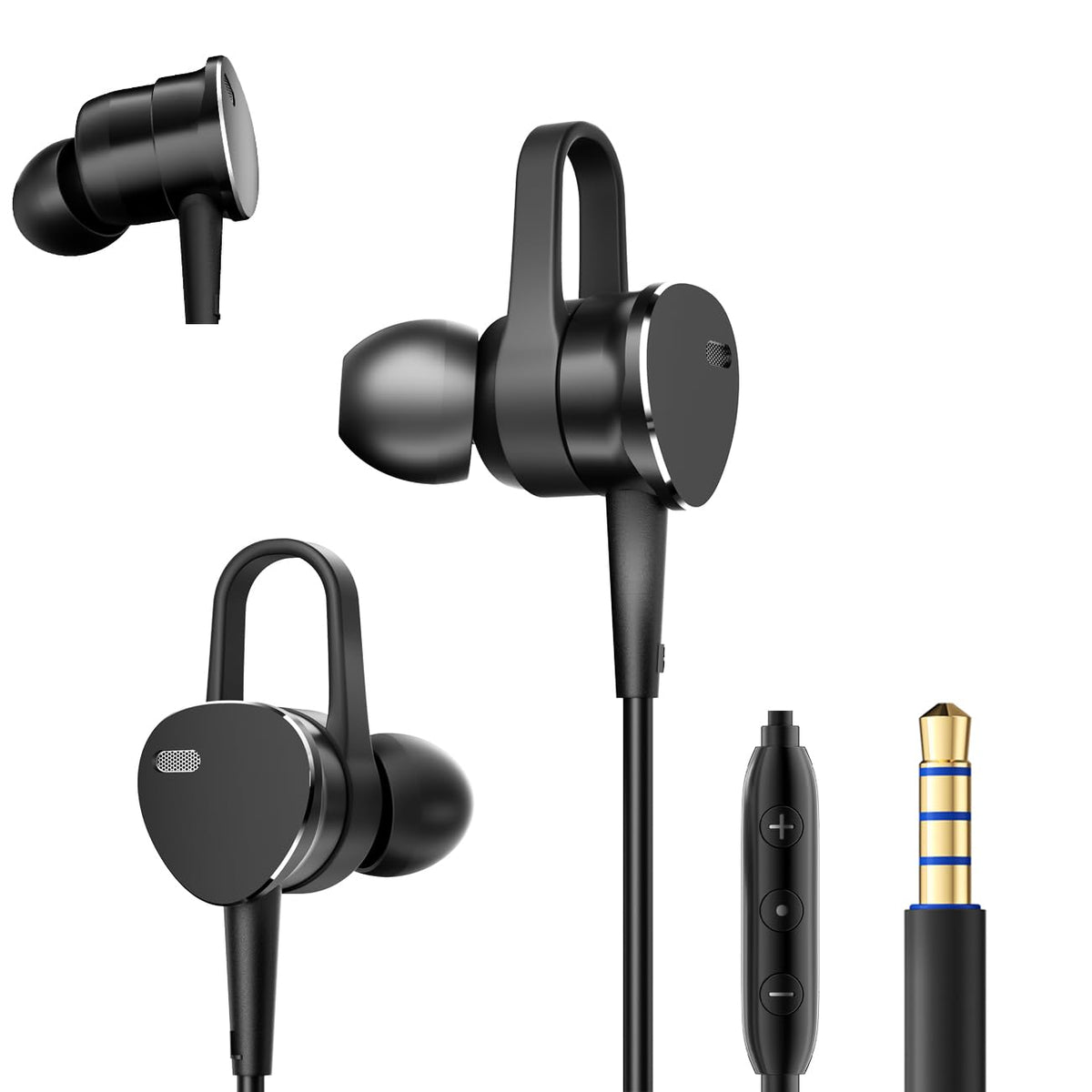 Suyuzrey three size ear tips for comfortable seal and reduced noise.