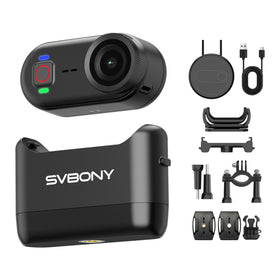 SVBONY M3 front view captures crisp 4K footage for daily vlogging.