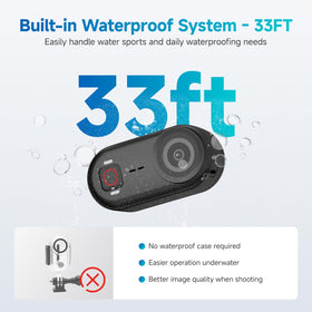 SVBONY M3 hat clip for quick, secure wearable capture on adventures.
