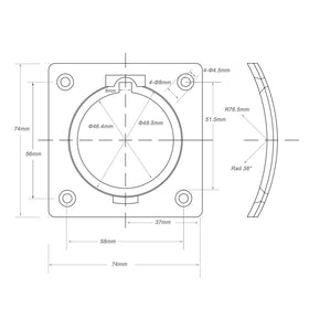 SVBONY focuser next to 1.25 inch eyepiece showing size and practical compatibility
