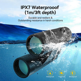 Rotating eyecups on SV202 ensure comfortable glasses wearers