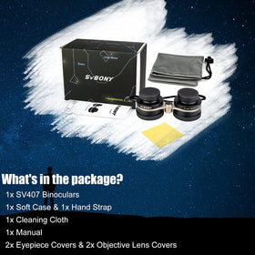 SVBONY SV407 1 m minimum focus enables quick setup