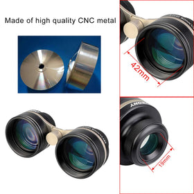 SVBONY SV407 2.1x magnification reveals celestial features clearly