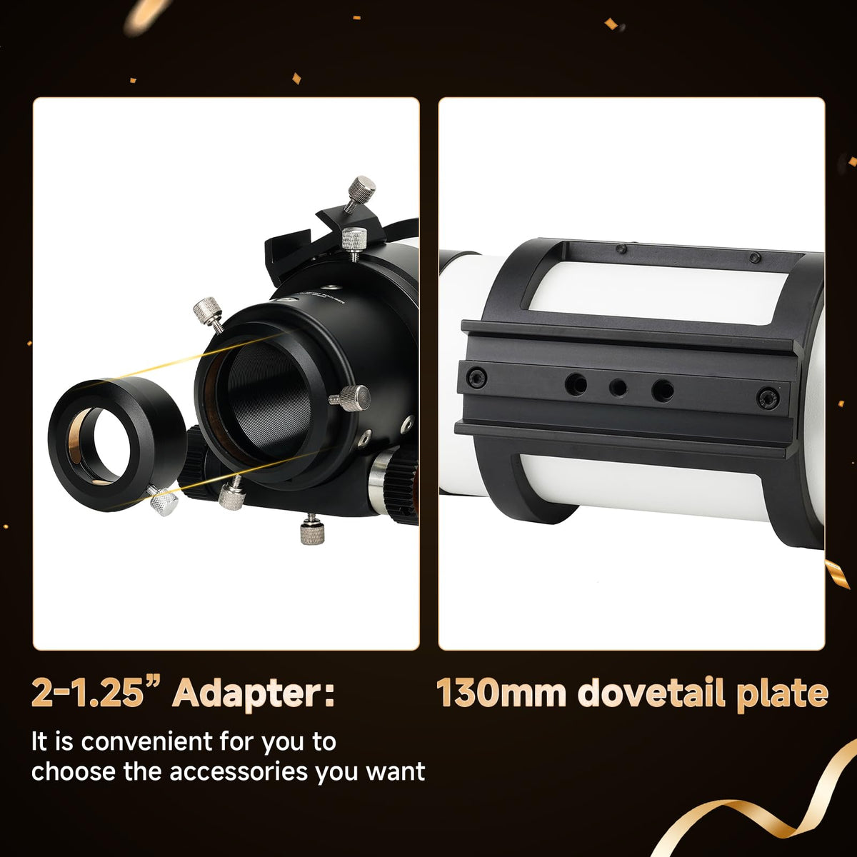 SVBONY SV48P metal interface ensures precise optical alignment