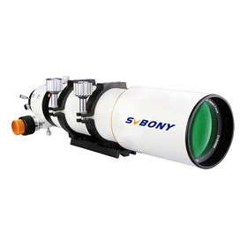 SVBONY SV503 80mm ED refractor telescope for clear, color-true views.