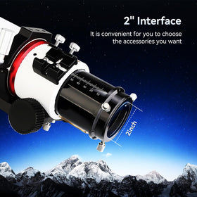 SVBONY SV550 supports astrophotography and visual observing with ease.