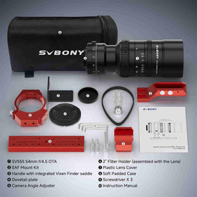 SVBONY SV555 lightweight design is ideal for field setups.
