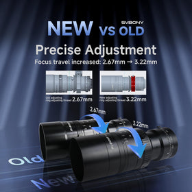 SVBONY SV555 side profile highlights portable design for travel setups.