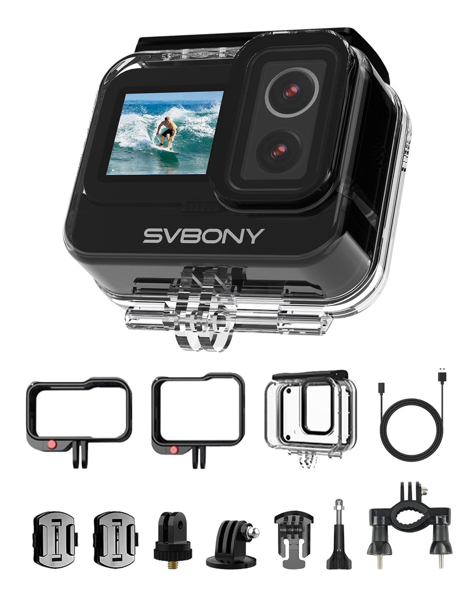 SVBONY SVGo dual screens front view showing framing convenience
