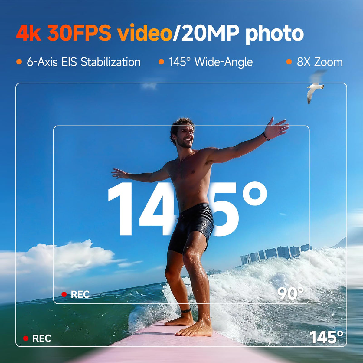 SVBONY SVGo inside waterproof case protecting camera underwater
