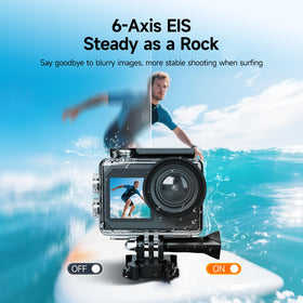 SVGo2 floating selfie stick in use for surface selfies
