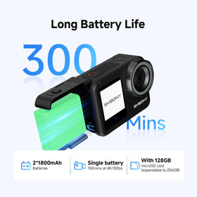 SVBONY SVGo3 waterproof case in-use for deep water protection.