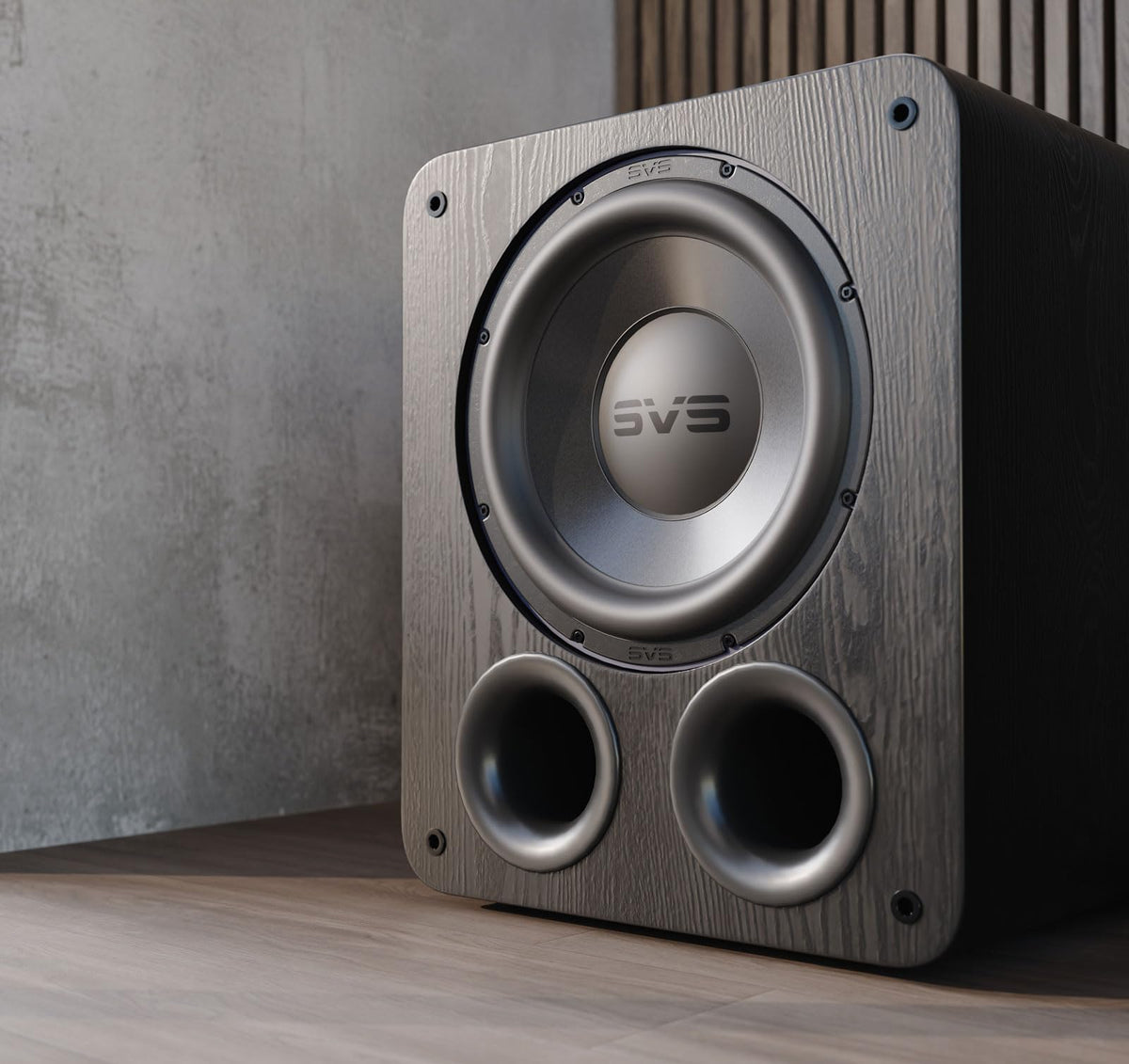 SVS PB-3000 R Evolution cabinet design reduces vibrations during playback