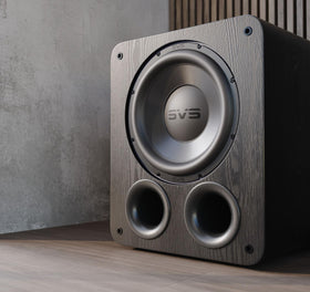 SVS PB-3000 R Evolution cabinet design reduces vibrations during playback