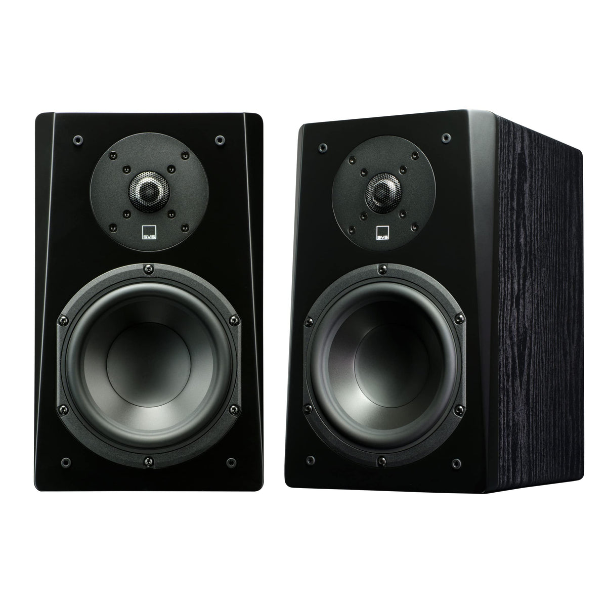 SVS Prime Bookshelf front view, compact design ideal for versatile placement