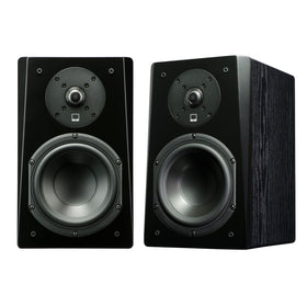 SVS Prime Bookshelf front view, compact design ideal for versatile placement