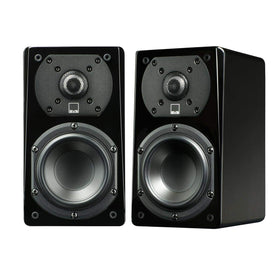 SVS Prime Satellite offers dynamic performance from a compact piano gloss black cabinet for immersive home audio.