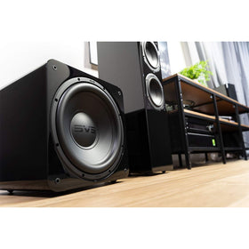 DSP app interface enabling quick tuning and presets for SB-1000 Pro.
