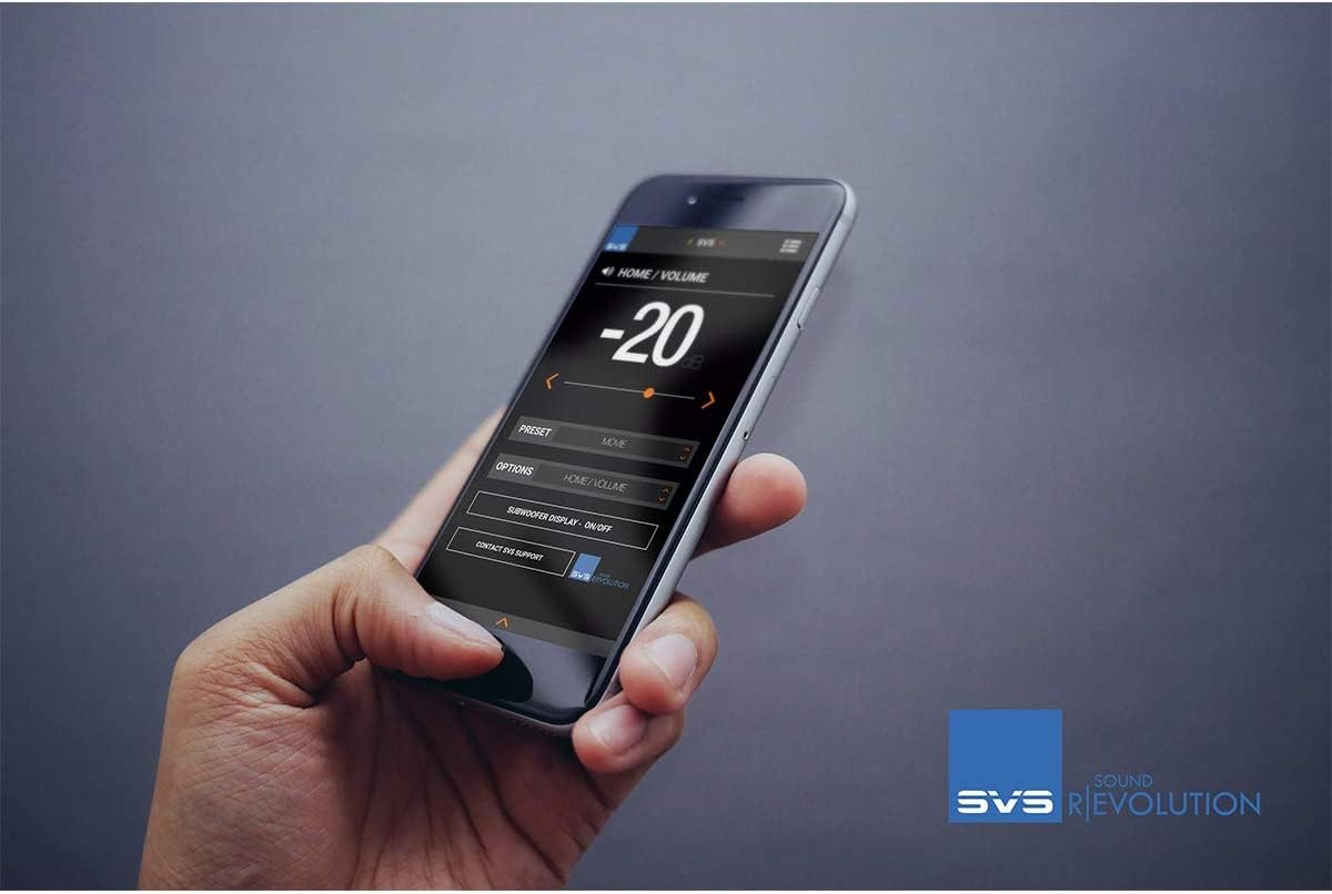 SVS SB-1000 Pro cabinet detail emphasizes rigid, resonance-free design.