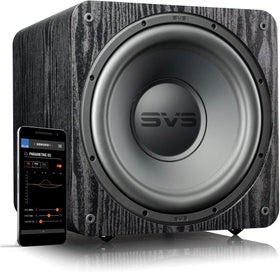 SVS SB-1000 Pro DSP app control demonstrates easy tuning and presets.