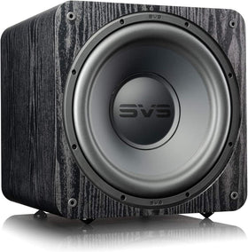 SVS SB-1000 Pro front view shows compact sealed subwoofer for precise bass.