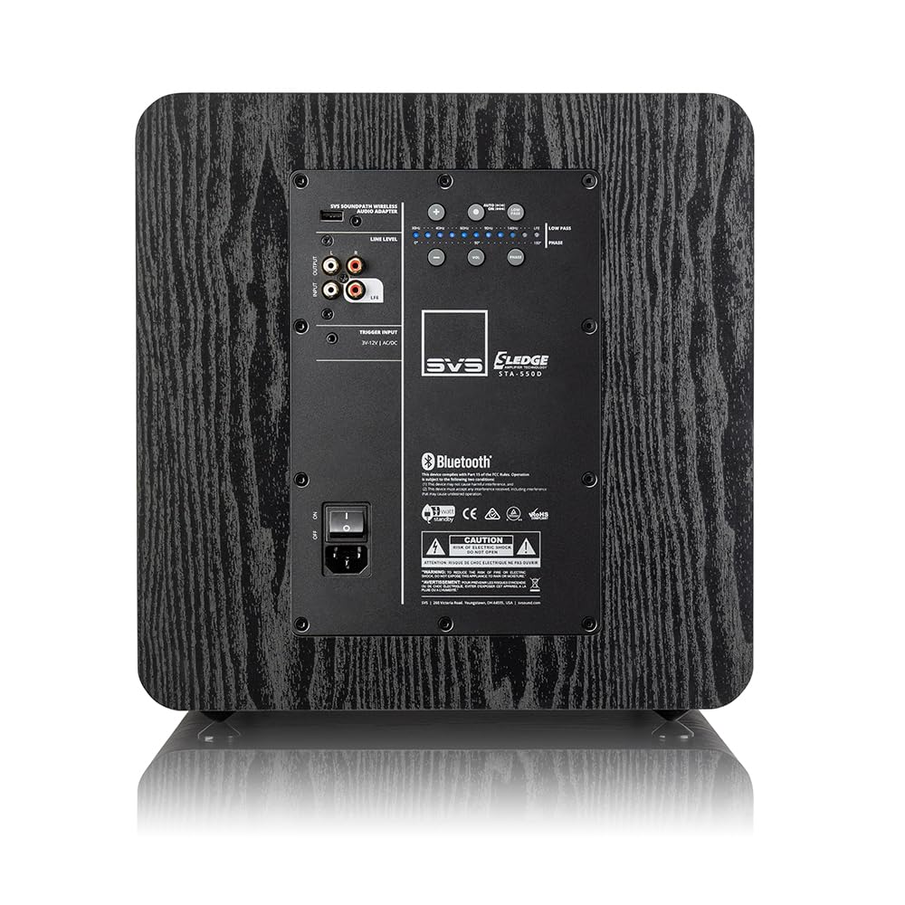 SVS SB-2000 Pro DSP app setup screen showing room tuning and calibration.