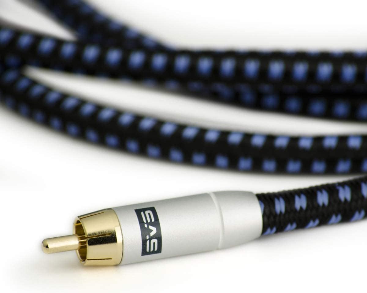 SVS SoundPath 15M RCA copper conductor detail highlighting multi-strand core for high bandwidth
