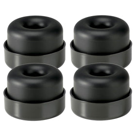 SVS SoundPath four feet setup under a subwoofer to reduce floor vibration