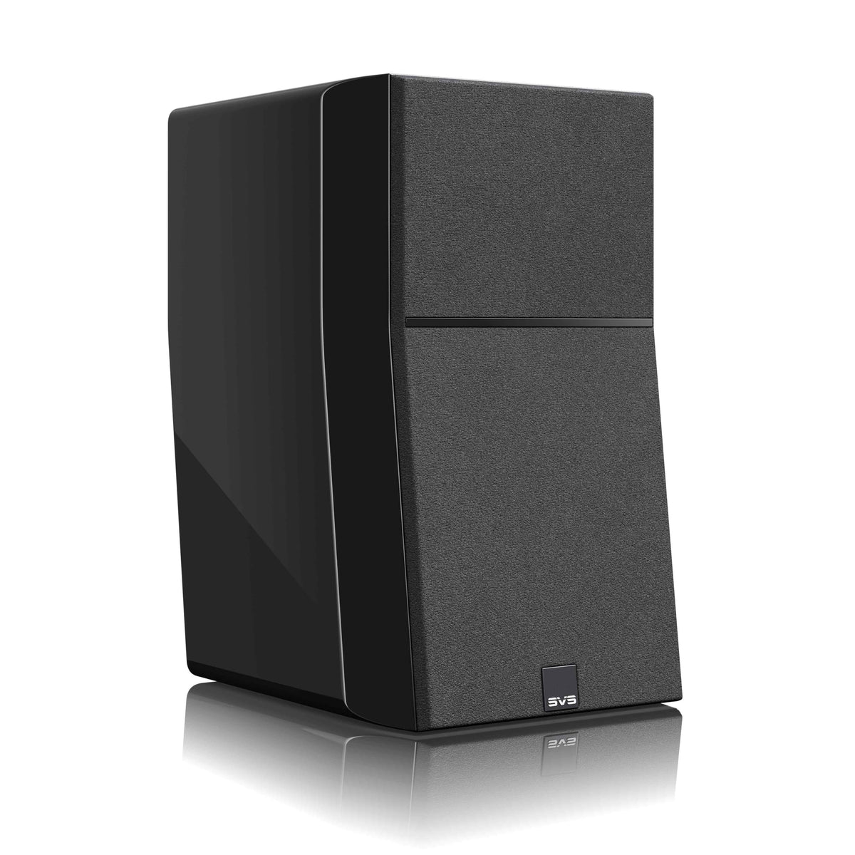 SVS Ultra Evolution bookshelf side view showing slim profile for flexible placement