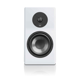 SVS Ultra Evolution dual-woofer array top and bottom layout for balanced bass dispersion.