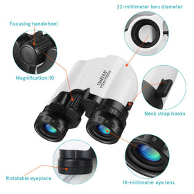 SVylthorix 10x magnification delivers clear distant details for wildlife and stage viewing.