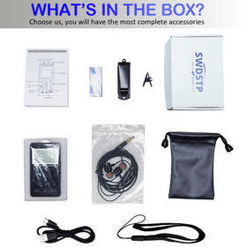 SWDSTP DSP signal processing improves reception stability outdoors.