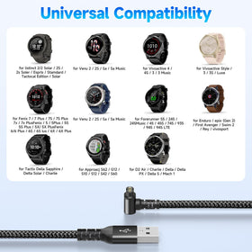 sweguard L-shaped charging head stabilizes Garmin charging