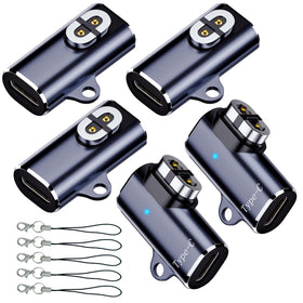 Sweguard Shokz Charger Adapter 5-pack with magnetic charging for stable power to Shokz headphones