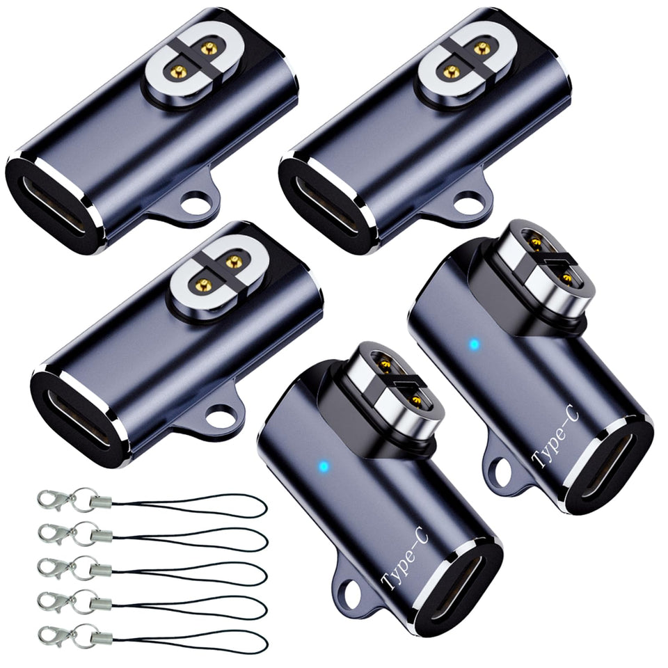Sweguard Shokz Charger Adapter 5-pack with magnetic charging for stable power to Shokz headphones