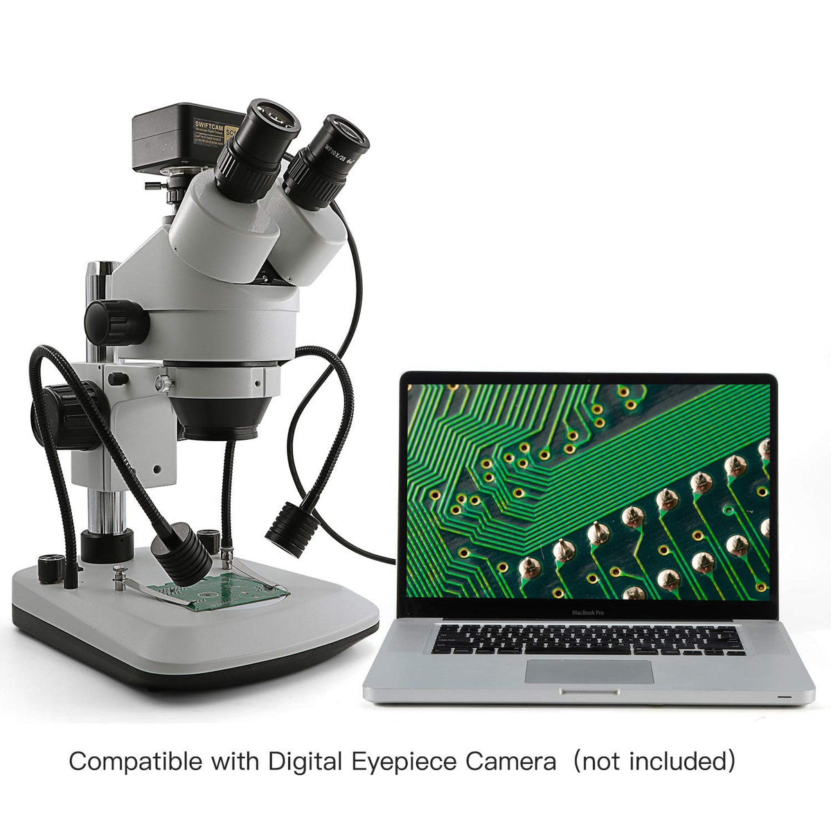 Swift S7-TGL-CA05 7X-45X zoom range for flexible magnification